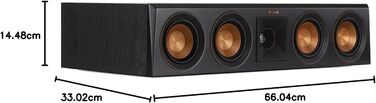 Центральна акустика Klipsch RP-404C чорний