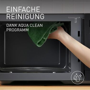 Мікрохвильова піч Panasonic NN-GD35HBGTG з грилем та функцією пару (23 л, 1000 Вт, чорна) - Комбінована мікрохвильова піч з піца-панеллю