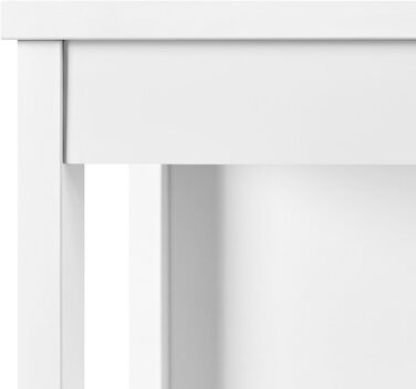 Шафка для ванної кімнати Yaheetech з 3 висувними ящиками та 1 дверцятами, регульована полиця, для ванної, кухні, коридору, білий, 80,5 x 30 x 86,5 см