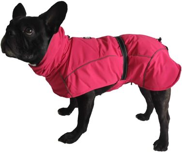 Куртка для собак Croci Hiking, водонепроникна, для собак, на підкладці, зимова, з термопідкладкою, K2, розмір - 151 г (Фуксія, 25 см)