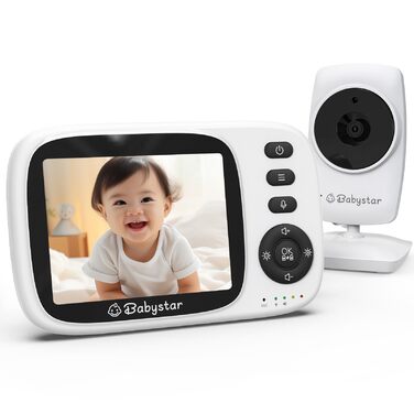 Відеоняня Babystar з камерою та екраном 3.2