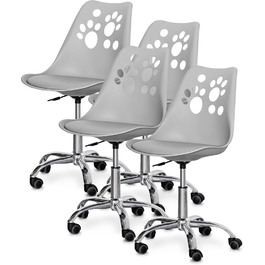 Комплект (4шт) дитяче крісло Evo-Kids Indigo Grey (арт H-232 G/G-Х4)