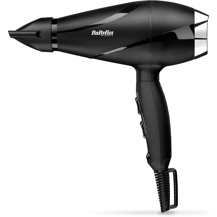 Фен BaByliss 6713DE, керамічне покриття, Black New Black