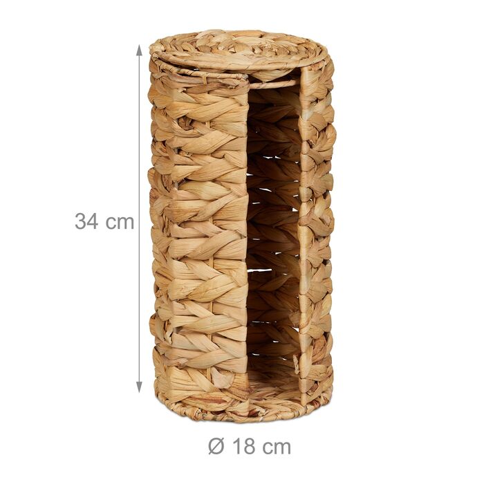 Тримач туалетного паперу Relaxdays на 3 рулони