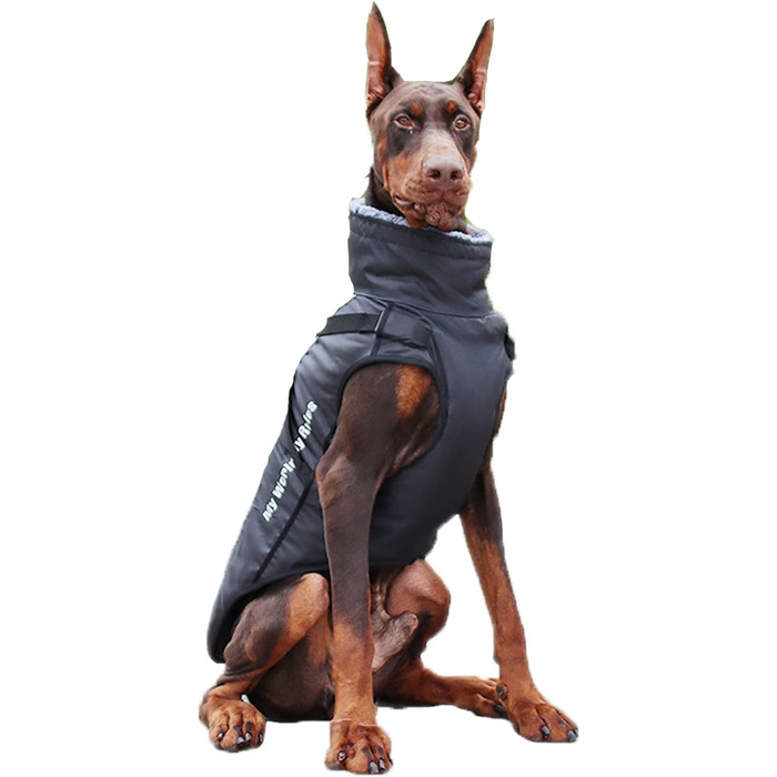 Шерсть для собак Vivi Bear, вітро - і водовідштовхувальна, флісова захист для шиї, Спортивний одяг для собак середнього і великого розміру. (6XL)