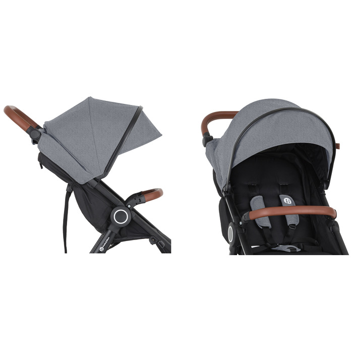 Дитячий прогулянковий візок Petite&Mars Street 2 Air Oak Ultimate Grey