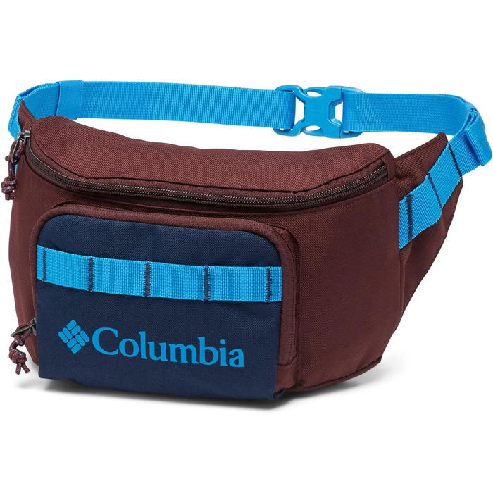 Поясна сумка Columbia Unisex Zigzag (One Size, Elderberry, Collegiate Navy)