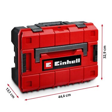 Einhell E-CASE 80: Набір інструментів в кейсі (80 предметів) для дому, майстерні, в дорозі - міцний пластиковий кейс
