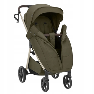 Дитячий прогулянковий візок CARRELLO BRAVO M/Lite, колір Flax Green