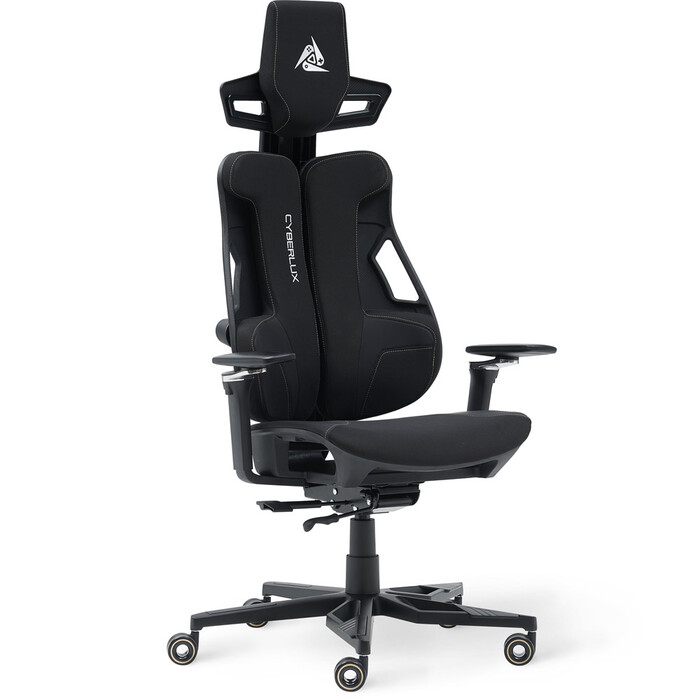 Геймерське крісло Cyberlux V10 Fabric Black (арт. GM-V10 FB)