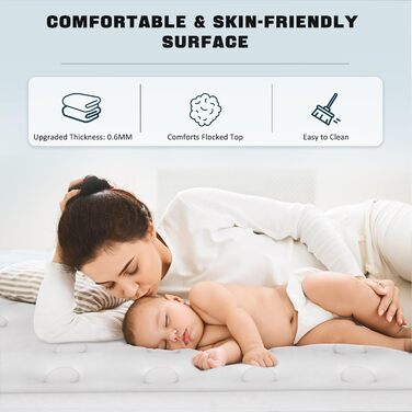 Надувний матрац NALONE для 2 осіб з самонадуваємою системою та вбудованим насосом, для кемпінгу та дому (Queen Size)