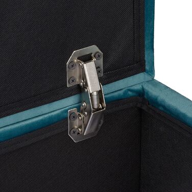 Relaxdays М'який пуф з місцем для зберігання