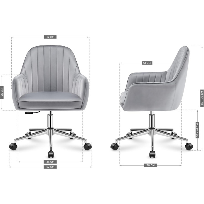 Офісне крісло Mark Adler Future 5.2 Black - регульоване, з підлокітниками, для дому та офісу