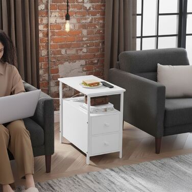 Relaxdays Додатковий столик з розетками