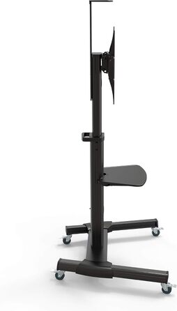 Підставка для телевізора Conecto TV Stand з роликами, регульована по висоті, поворотна, 37-70 дюймів, чорна, модель LM-FS02G