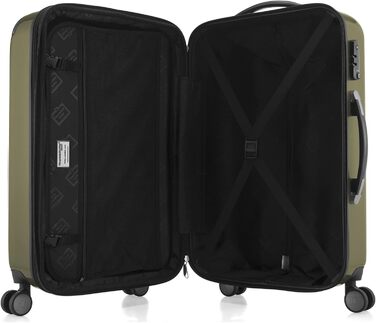 Набір валіз Hauptstadtkoffer Alex (S+M+L) - 3 валізи, 55/65/75 см, ABS+PC, TSA, колір авокадо