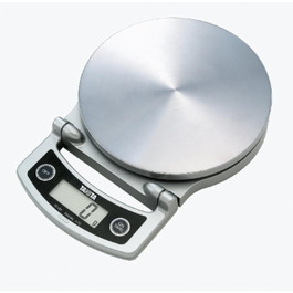 Кухонні ваги Tanita KD-400 цифровий складаний дисплей сріблястий 5кг/1г.