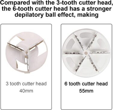 Електричний видалення ворсу для одягу Champagner: бездротовий, з LED-дисплеєм та 3 швидкостями