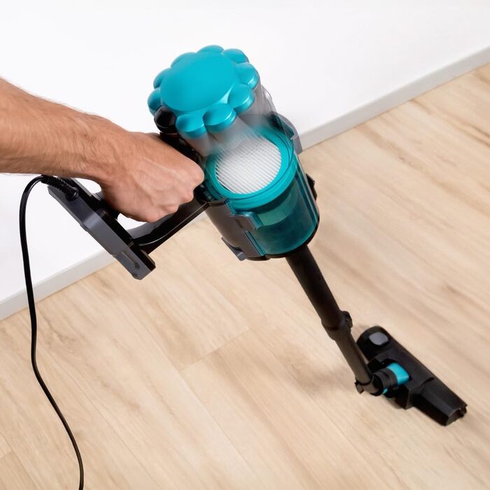 Пилсос Conga 560 від Cecotec: потужний, з радіусом дії 6 метрів, сірий, PopStar