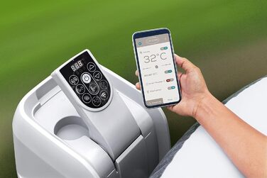 Надувний whirlpool-басейн Bestway LAY-Z-SPA XXL з WLAN, овальний, 270 x 180 x 71 см, багатоколірний