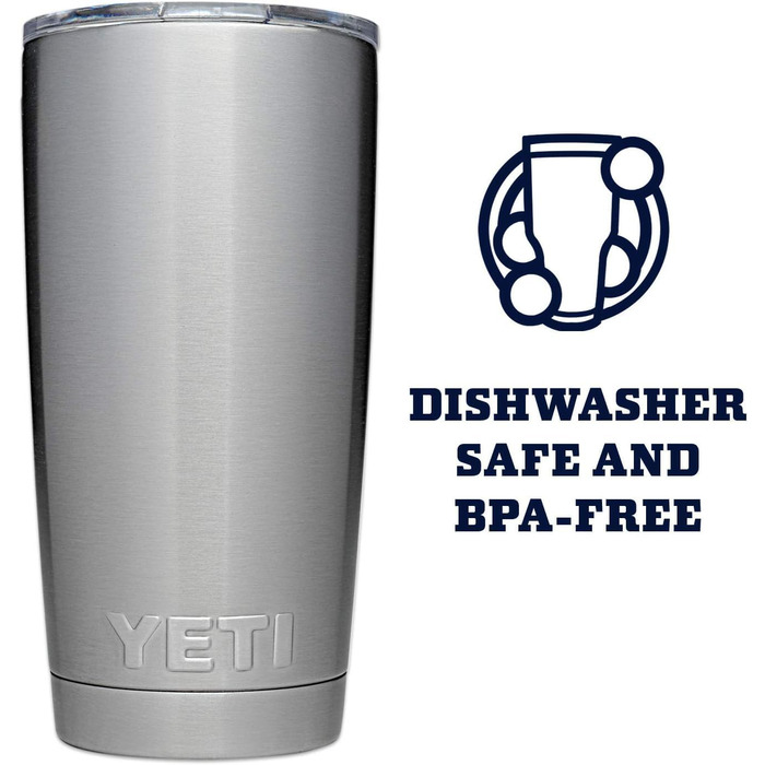 Термос YETI Rambler з кришкою MagSlider, нержавіюча сталь, 591 мл