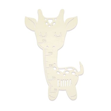 Вимірювальна паличка для дітей дерев'яна модель жирафа дитяча вимірювальна паличка / подарунок на хрестини або на народження / дитяча вимірювальна паличка персоналізована з бажаним ім'ям для дівчинки або хлопчика Дизайн від HeLLo Mini