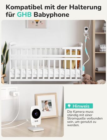 Відеоняня GHB з камерою та LCD-екраном 3.2