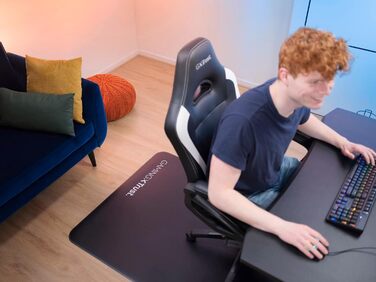 Килимок для офісного та ігрового крісла Trust Gaming GXT 715, 99 x 120 см, чорний