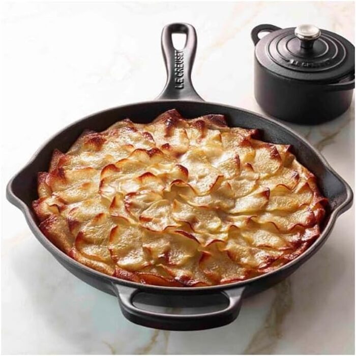 Сковорода Le Creuset Signature з чавуну, 26 см, 2 л, червоний (Nectar) - для всіх плит та духовок