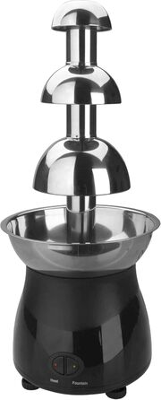 Шоколадна фонтан LACOR 69319, 80W, срібний, 38 см