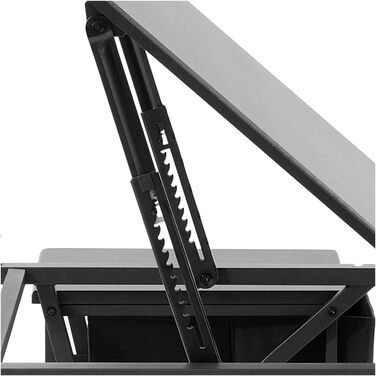 Стіл для креслення Fromm & Starck StarDesk39 - 90 х 60 см, з регулюванням нахилу і висоти, з табуретом і приставним столиком, столом архітектора, робочим столом, офісом