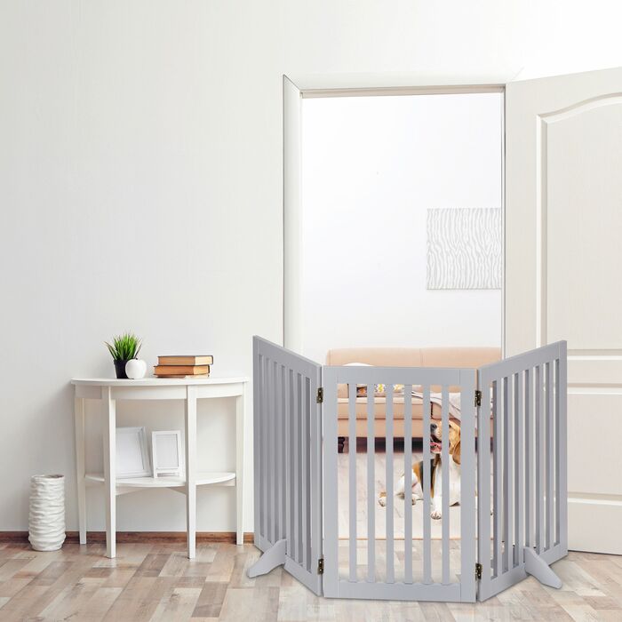 Захисний бар'єр Relaxdays сірого кольору, 92 см