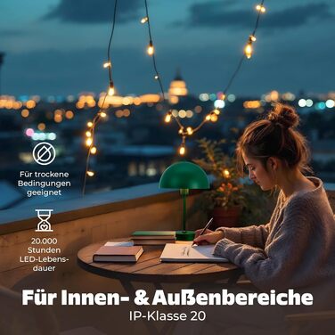 Стійлампа Dyberg Larsen Stockholm 2.0 Indigo Blue: перезарядна лампа для дому та вулиці, датського дизайну