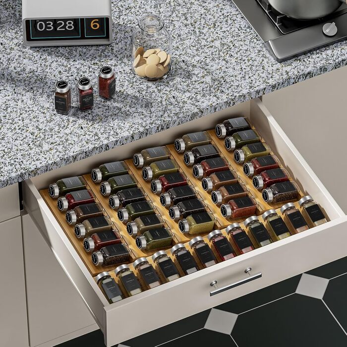 Набір спецій 12 шт. 120мл, скляні контейнери для спецій з нержавіючою кришкою, з воронкою та етикетками, для організації спецій