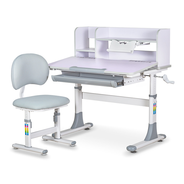 Комплект меблів Evo-kids (стіл+стілець+полиця) BD-22 G