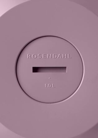 Вакуумний глечик Rosendahl 1,0 л Grand Cru з класичним дизайном функція кнопки, (1 л, лавандово-синій)