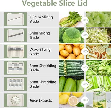 Салатниця-швидкообертач Cozary 4.5L 7-в-1: миття, сушіння, нарізка овочів та фруктів