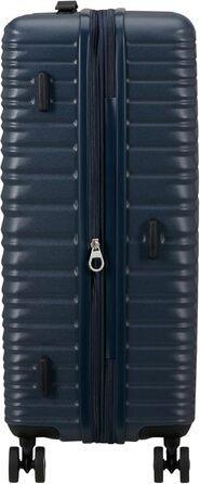 Набір валіз American Tourister Aerotech (3 шт.): ручна, середня, велика, розширювана, з TSA-замком, блакитний (Металевий Navy)