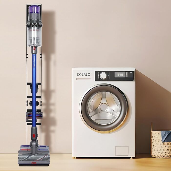 Підставка для пилососа OUTBROS для Dyson V15 V12 V11 V10 V8 V7 V6, тримач аксесуарів (чорний)