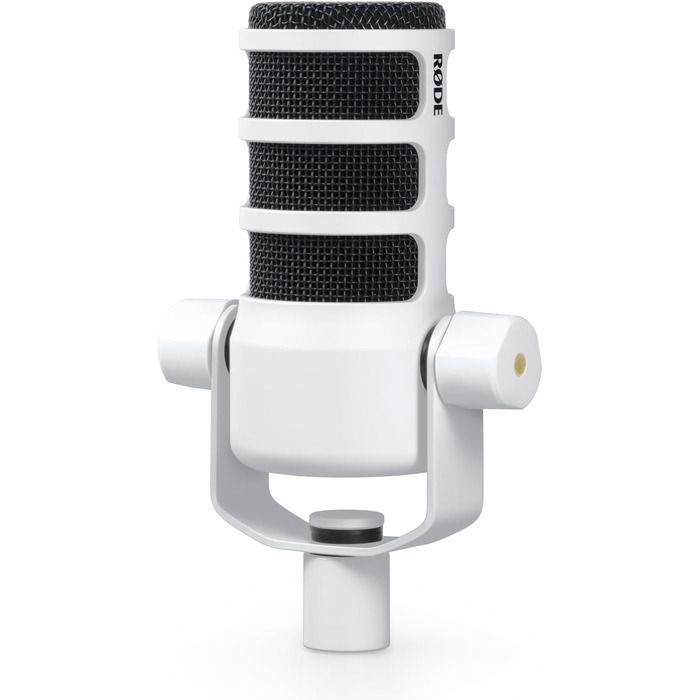 Rode XLR подкаст мікрофон для мовлення, чорний + відкривачка keepdrum (Podmic, білий)