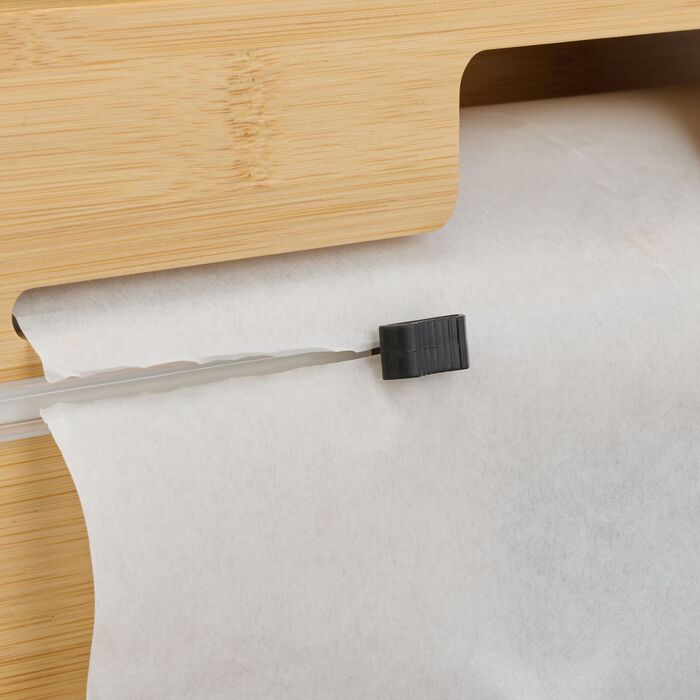 Диспенсер для харчової плівки Relaxdays з бамбука