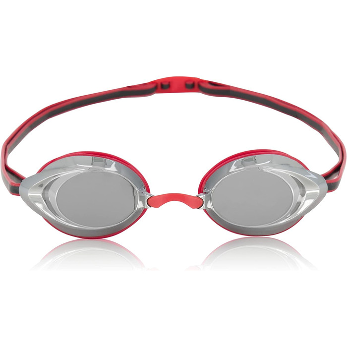 Окуляри для плавання Speedo Vanquisher 2.0, панорамні, антивідблискові, антизапотіваючі, із захистом від ультрафіолету Speedo Red