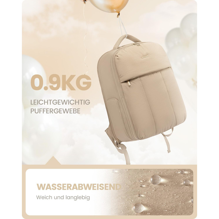 Рюкзак для ручної поклажі OVEVOOK: місткий, 40л, для ноутбука 17