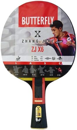 Батерфляй Чжан Цзике ZJX 6 ракетка для настільного тенісу з верхнім обертанням професійна атакуюча гра