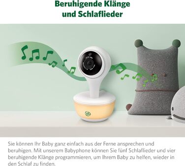 Радіоняня LeapFrog LF2423 з камерою, відеодисплей 2.8