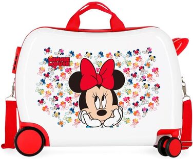 Валіза з кабіни пілота Disney Minnie Diva, різнокольорова, 38 х 55 х 20 см, кодовий замок ABS, 34 л, 2 кг, 4 колеса, ручна поклажа, барвистий, валіза в салоні (дитяча валіза)