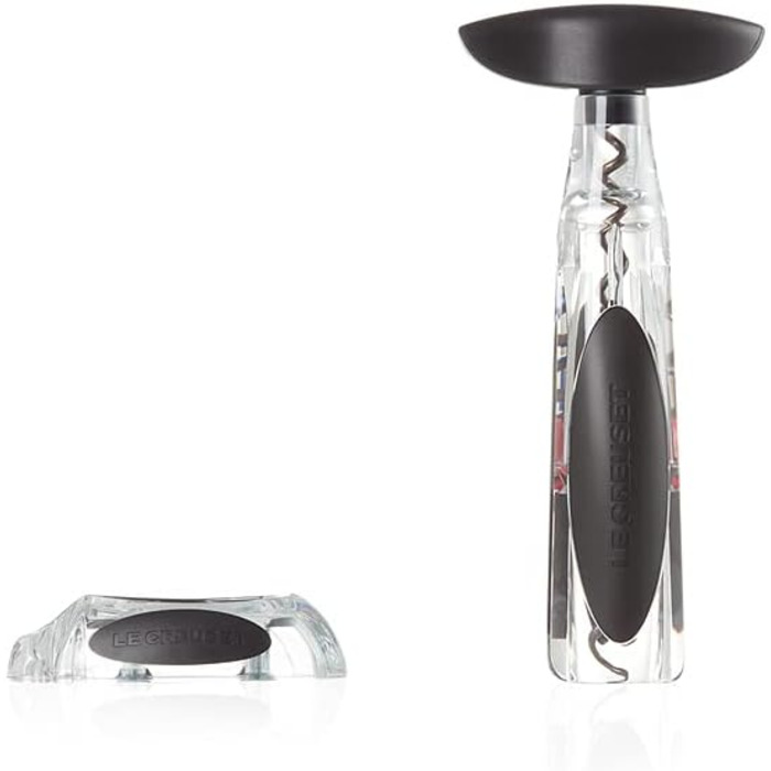 Набір Le Creuset Classic для відкриття пляшок з ковпачком, GS 100, чорний, блискучий пластик