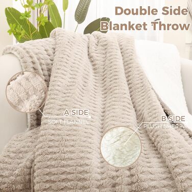 Електрична ковдра 160x130 см, Бежева