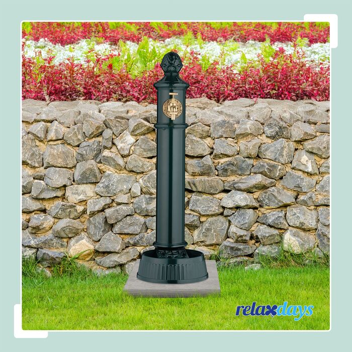 Relaxdays Античний фонтанчик для стояння, 83 см