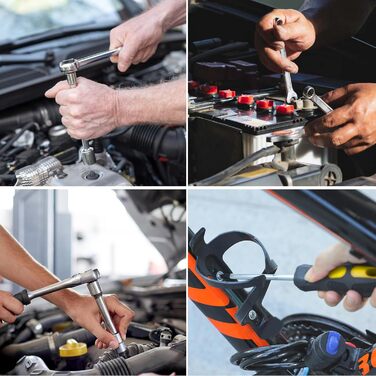 Набір інструментів 95 предметів у пластиковому кейсі Werkzeugkoffer: викрутки, головки, тріскачки для дому, авто, гаража (жовтий)